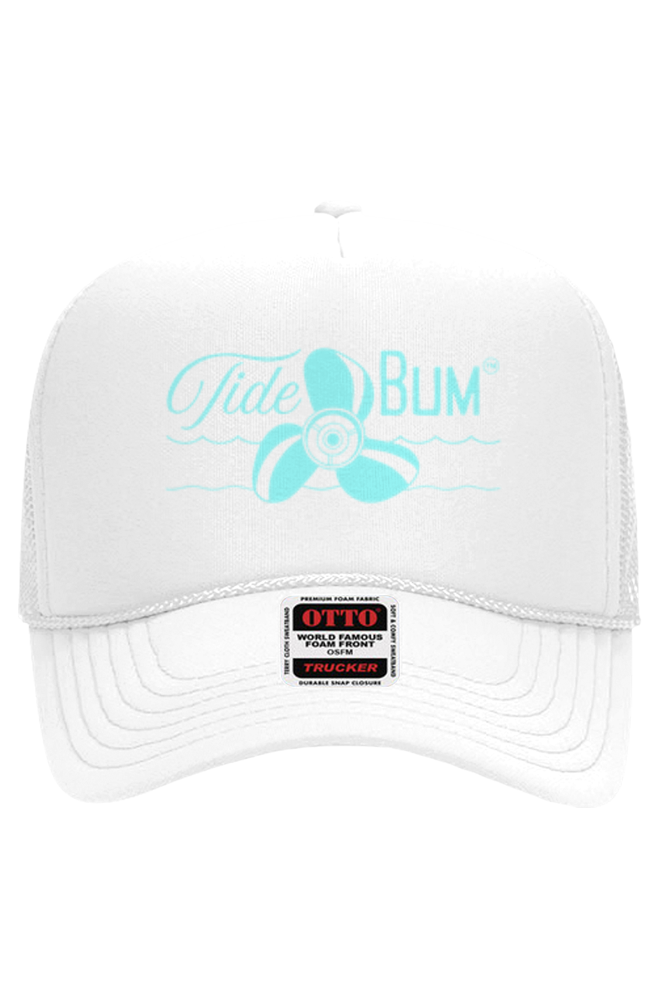 TideBum AquaLogo Otto 5 Panel Mesh Trucker