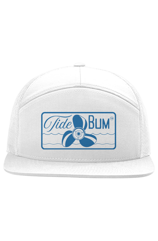 TideBum Seven Panel Trucker hat