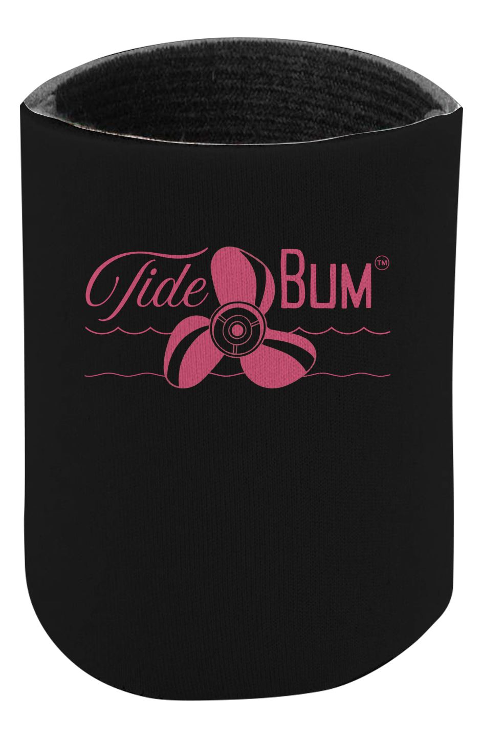 TideBum Pink Logo no border Can Holder