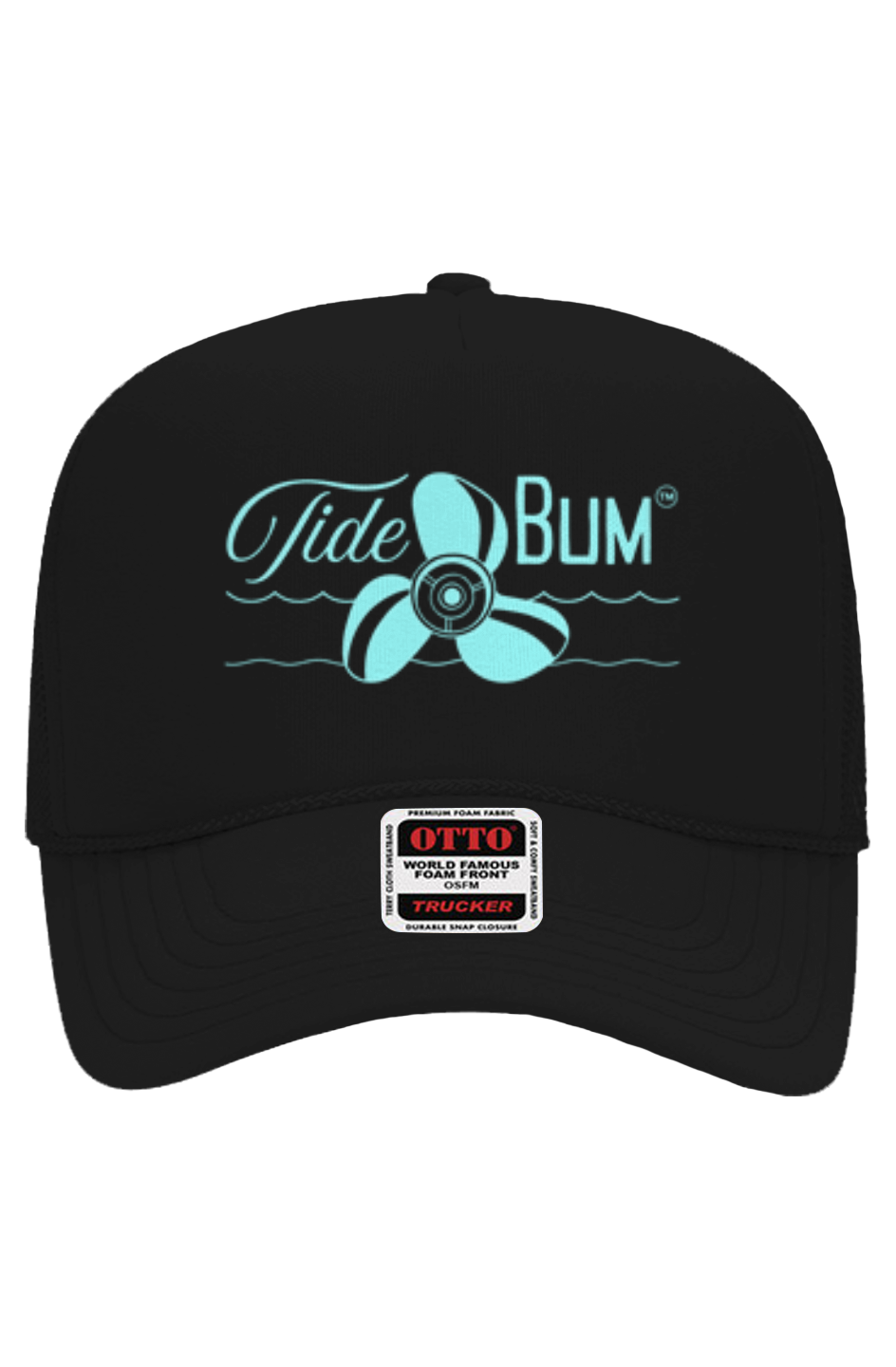 TideBum AquaLogo Otto 5 Panel Mesh Trucker